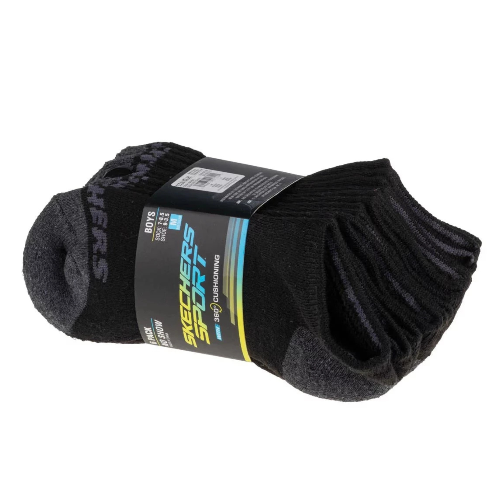 Bas Skechers « No-Show » pour Garçon – Paquet de 6 - S108264 (ENFANT)
