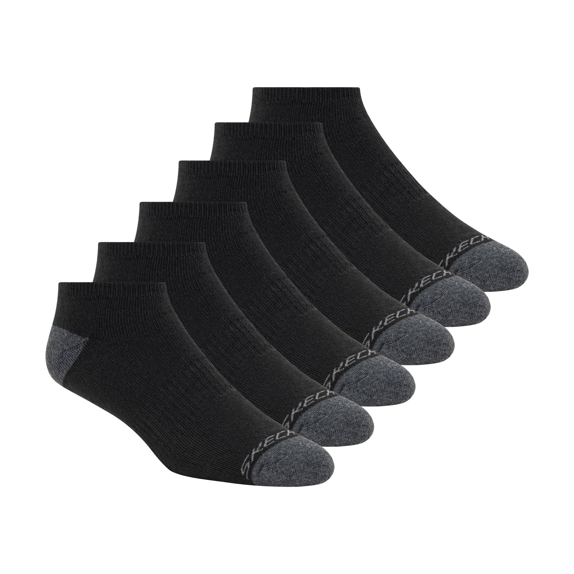 Chaussettes de Marche Skechers 360 Cushion – Paquet de 6 (Hommes) - S108262